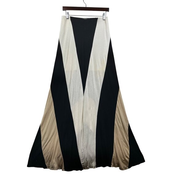 Daytrip Chevron Colorblock Boho Chic Summer Festival Maxi Skirt – Size M - Picture 7 of 7
